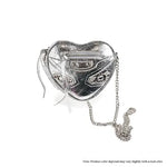 HEARTY HEART SHAPE CROSSBODY HANDBAG