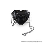 HEARTY HEART SHAPE CROSSBODY HANDBAG