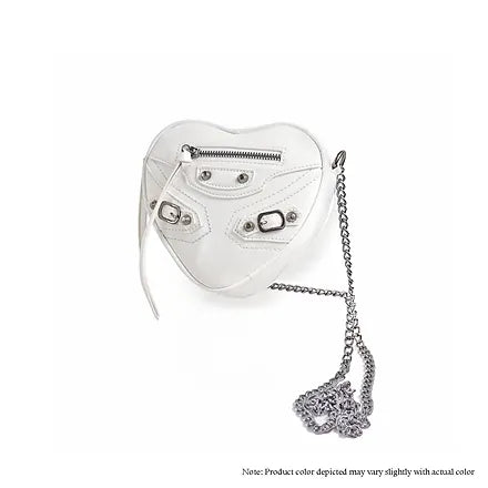 HEARTY HEART SHAPE CROSSBODY HANDBAG